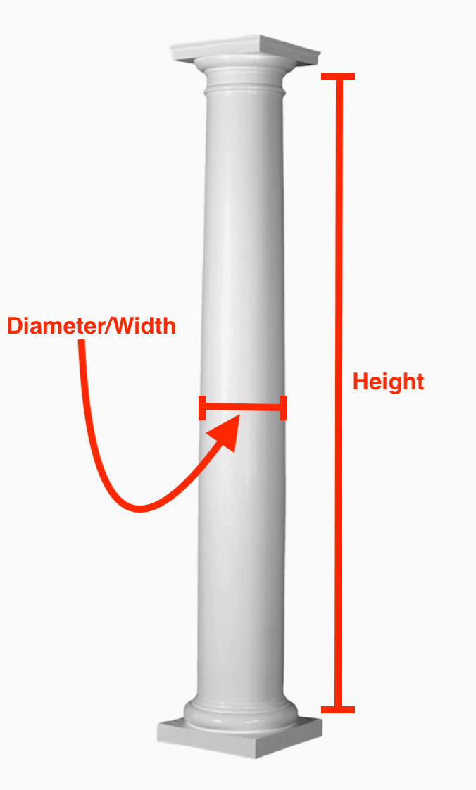 Round Pillar Wrap Calculator Christmas Light Contractors USA