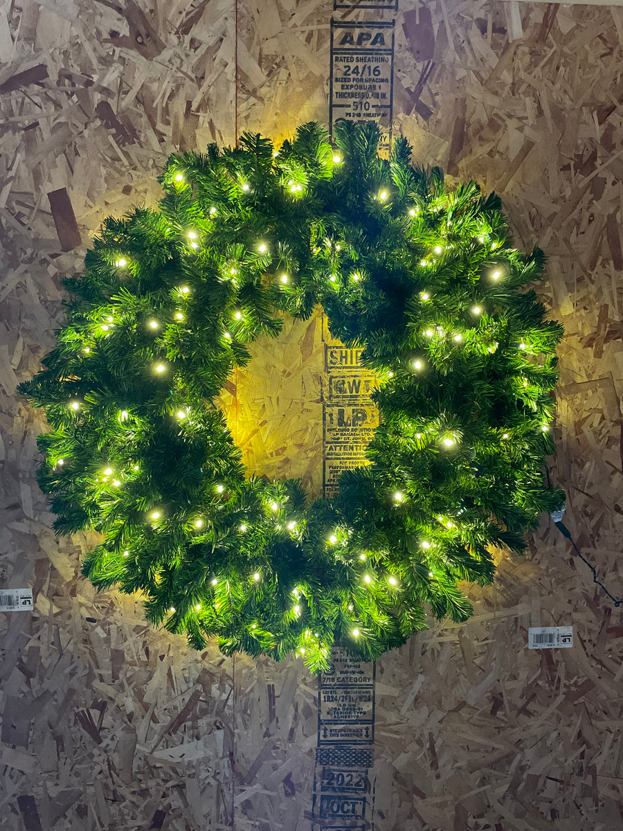 Minleon Wreaths Christmas Light Contractors USA
