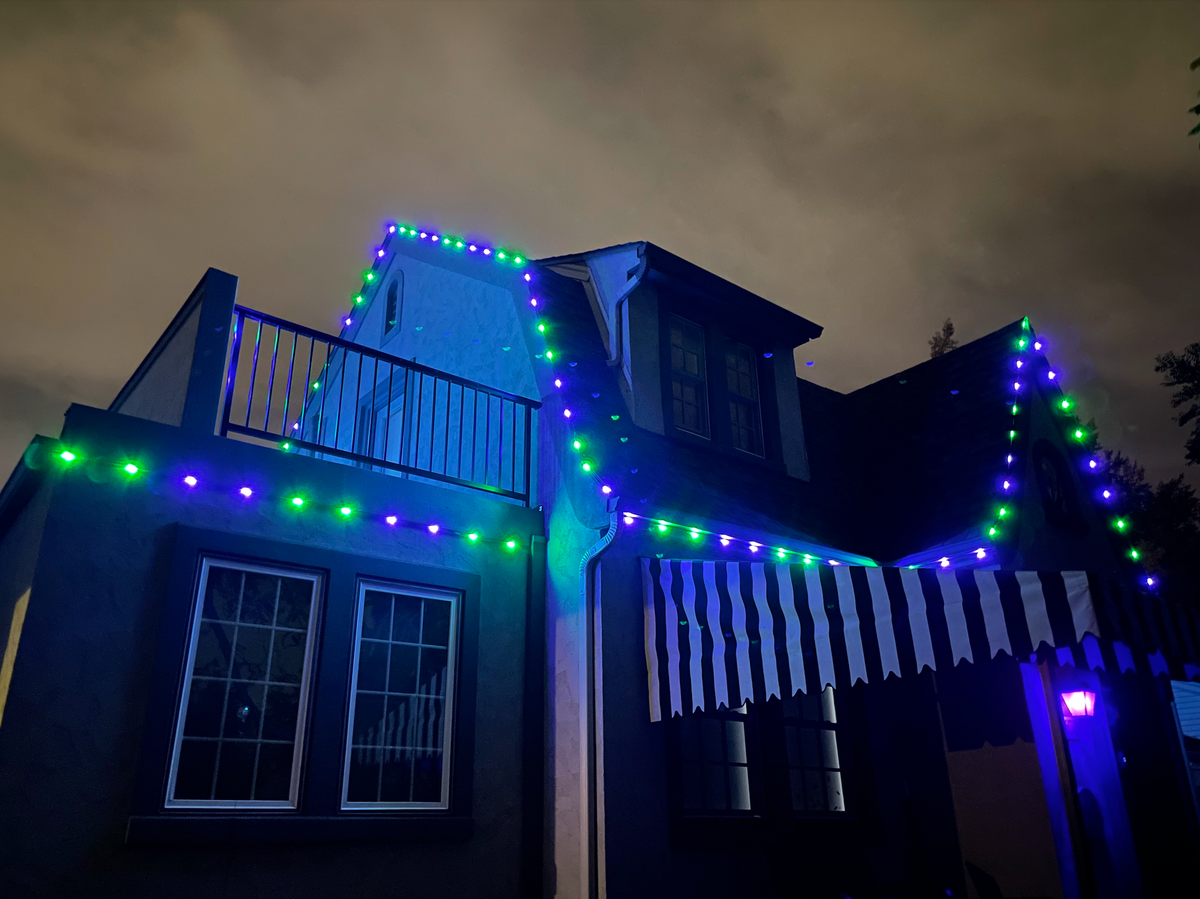 a1.) Minleon Permanent Lighting RGB Complete Kits Christmas Light