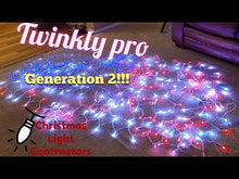 Load and play video in Gallery viewer, Twinkly Pro, Generation 2 is a huge game-changer in the RGBW world of Christmas Lights. The Italian based company is on the 5th iteration of their product line. 3 consumer versions that could be found at Home Depot, and now their 2nd Generation professional Christmas lights installer product line.
