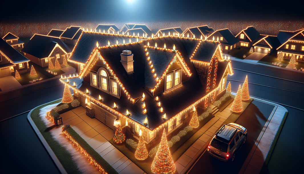 3 Easy Ways to Hang Christmas Lights on Your Roof Hips and Ridges