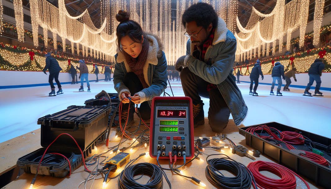 Mastering Christmas Light Installation: Avoiding Electrical Pitfalls with an Amp Meter