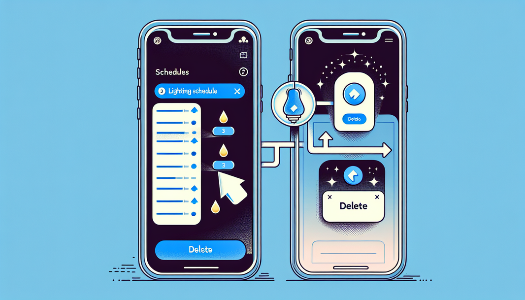 Mastering Minleon Permanent Lighting: Deleting Schedules with Ease