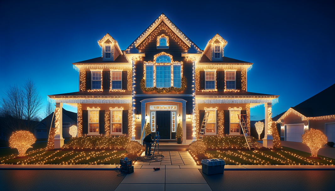 Professional Christmas Light Installation: Elevating Your Holiday Cheer