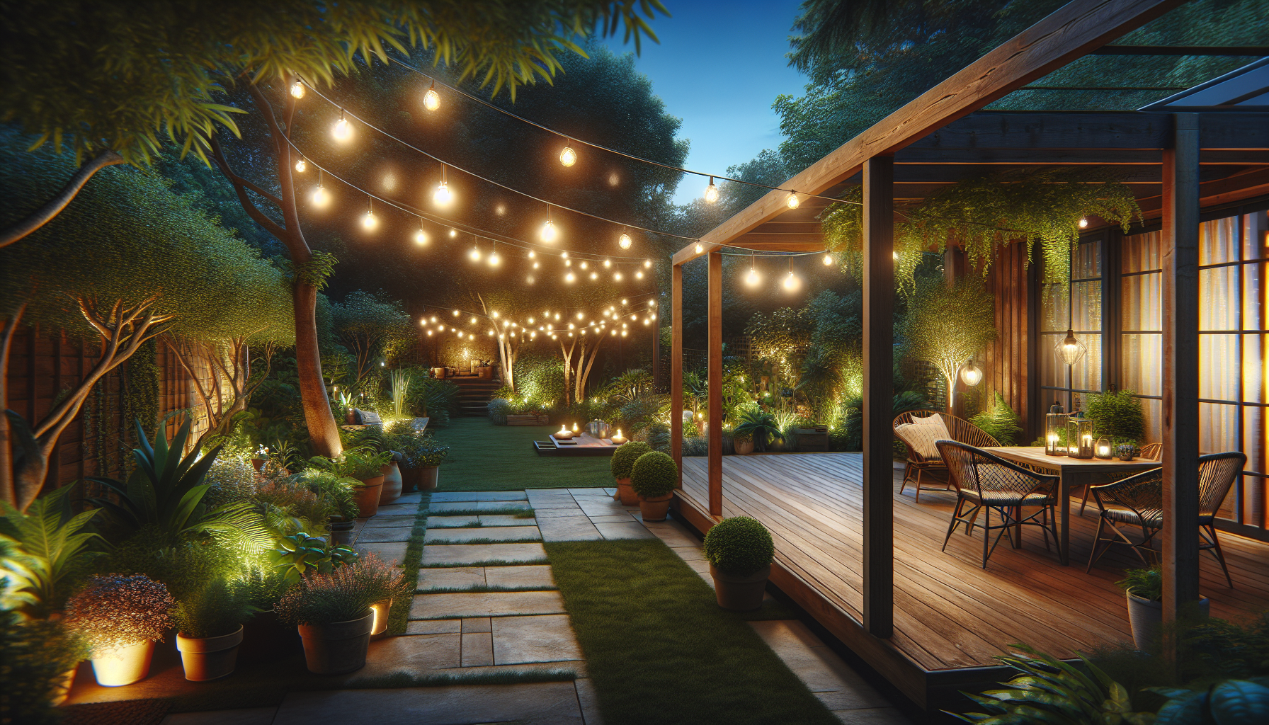 Elevate Your Outdoor Oasis: A Step-by-Step Guide to Hanging Bistro String Lights
