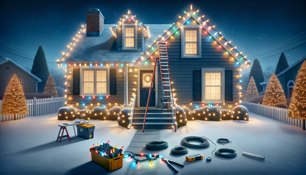How to Hang Christmas Lights on Vinyl Siding: A Professional’s Guide