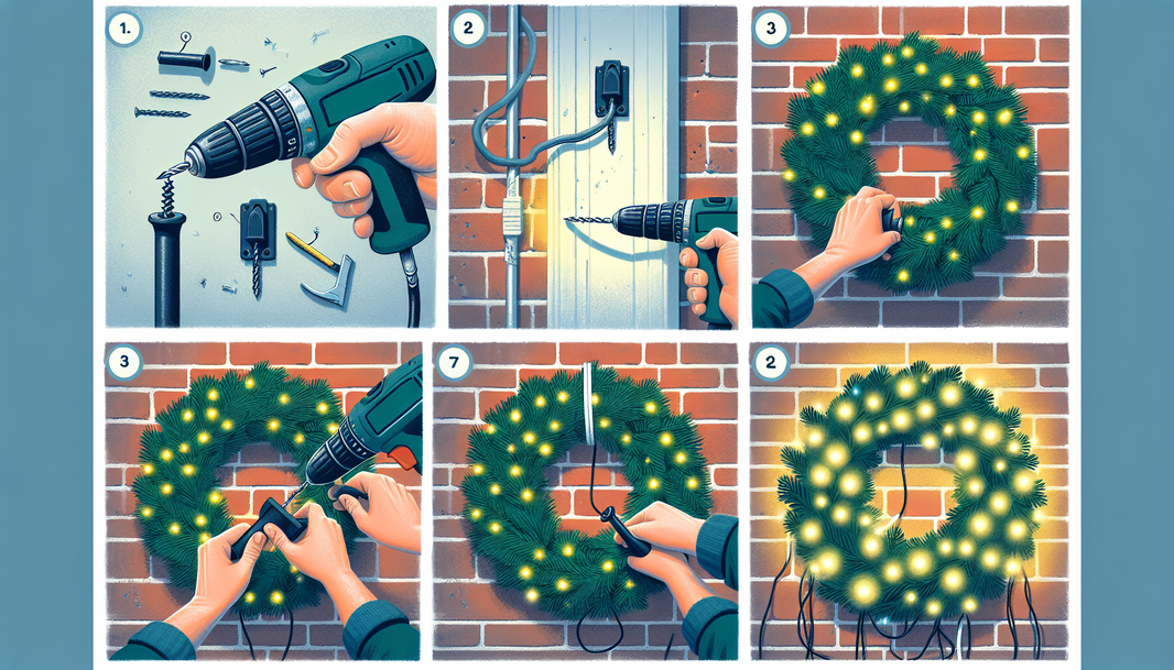 How to Hang a Wreath on Brick: A Step-by-Step Guide