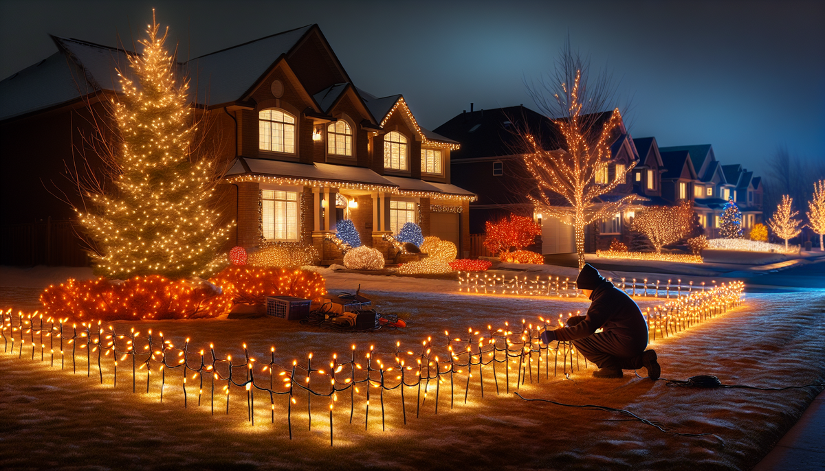 How to Install Ground Stake Christmas Lights Like a Pro – Christmas ...