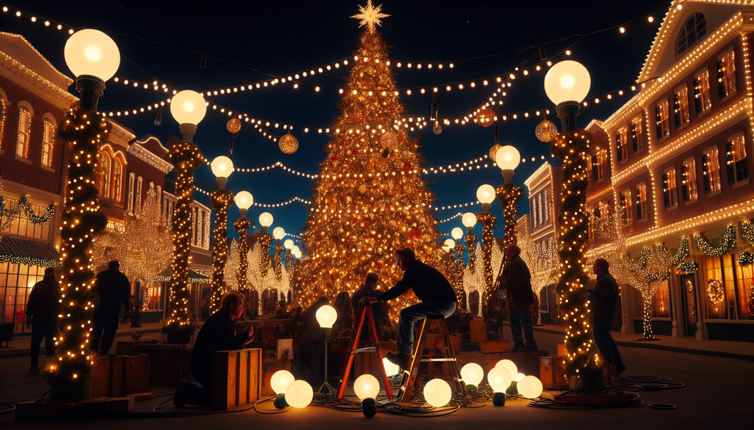 Illuminating the Set: A Guide to Installing Incandescent Lights for a Made-for-TV Movie