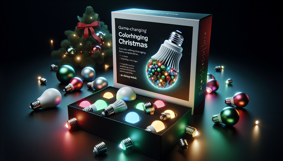 Introducing the Revolutionary ColorChanging Christmas Light Bulb