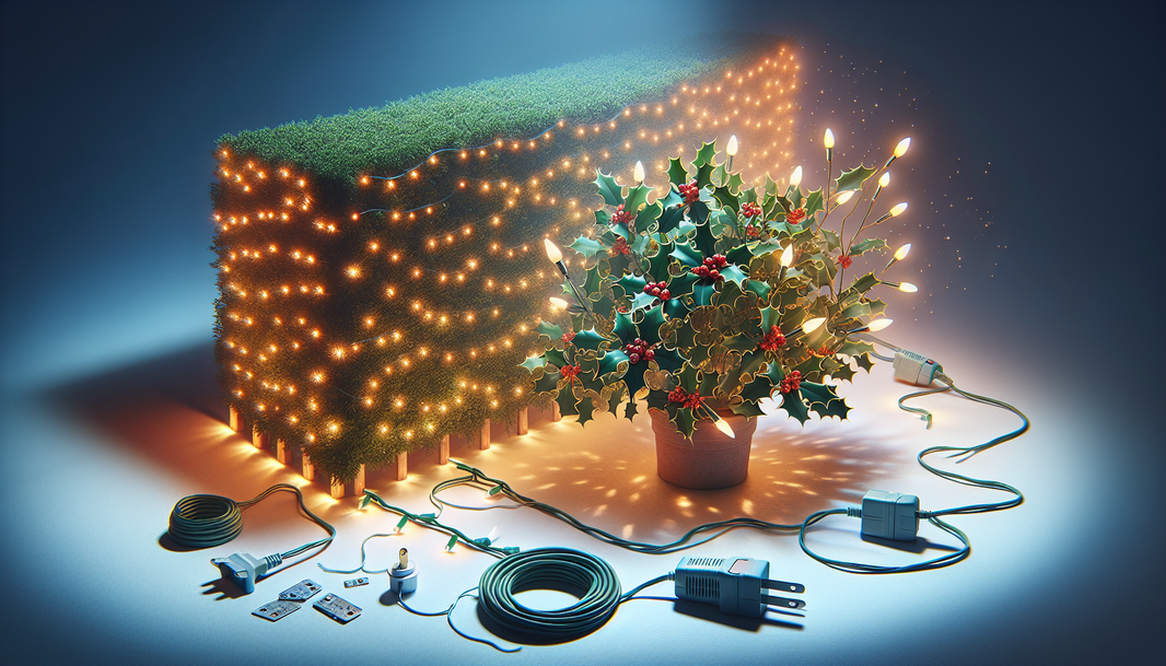 Elevating Your Holiday Decor: Mastering the Art of Lighting Up Holly Bushes and Hedgerows