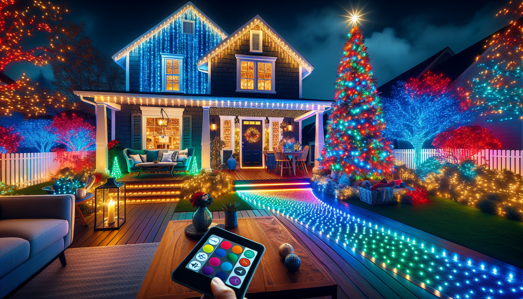 Revolutionize Your Christmas Lighting with Color-Changing Bulbs