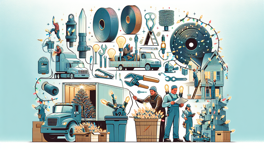 The Efficiency of Pre-Bulbing and Pre-Clipping Christmas Lights