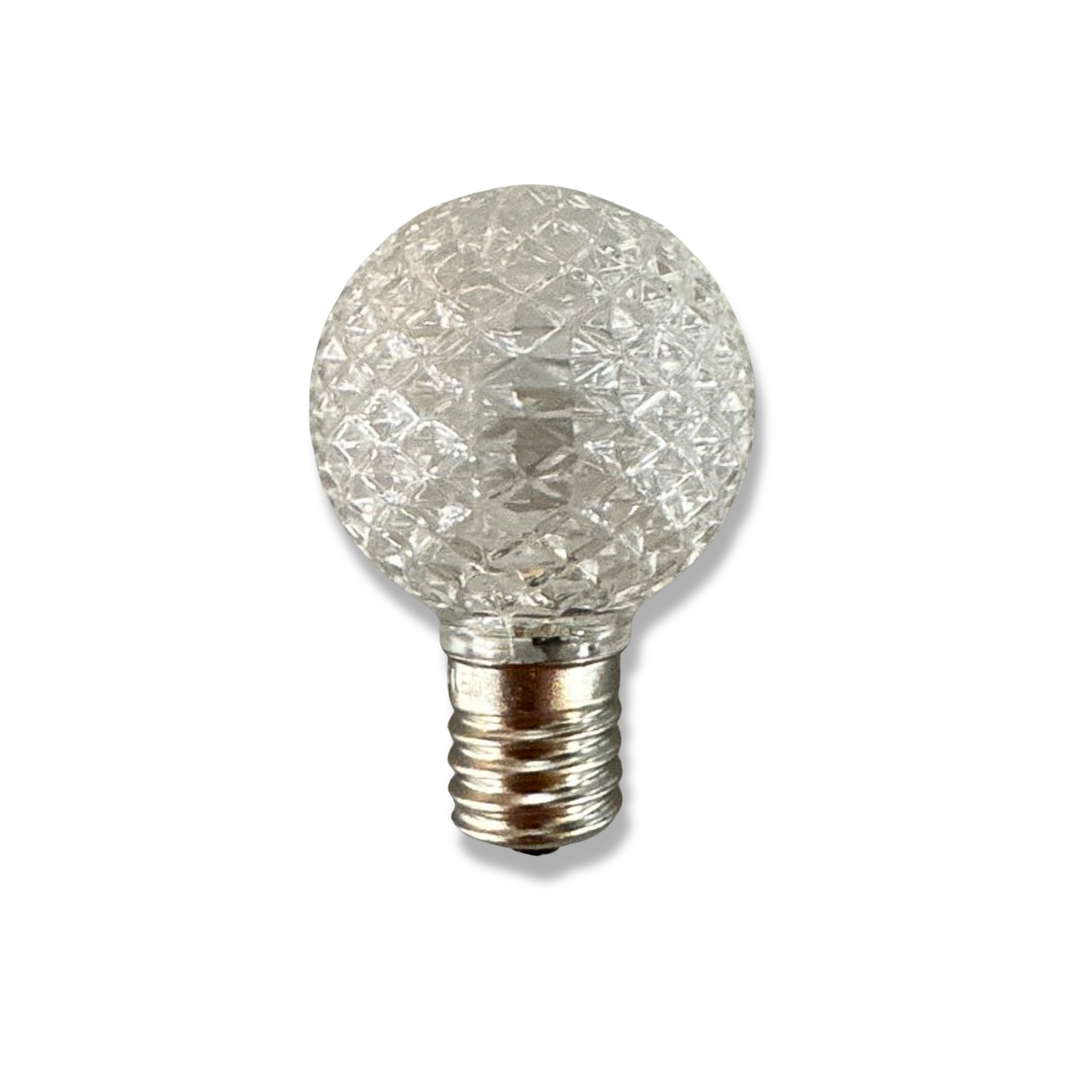 Bulbs - G40 HBL Bulbs (E17) - Warm White Faceted (25 Pack)