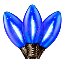 Load image into Gallery viewer, Bulbs - C9 HBL Transparent Smooth Filament LED Bulbs
