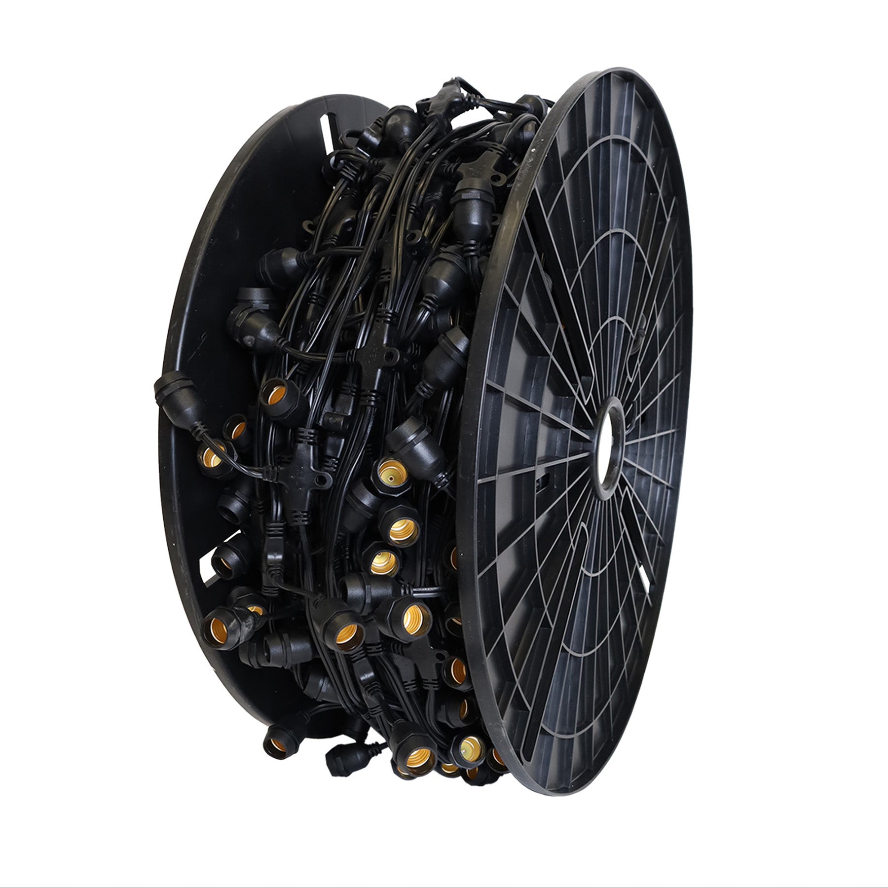 Socket Cord - PRO GUIDE SPT-2 Patio Lighting Cord - 330L ft. - E17 Sockets - 12" Spacing