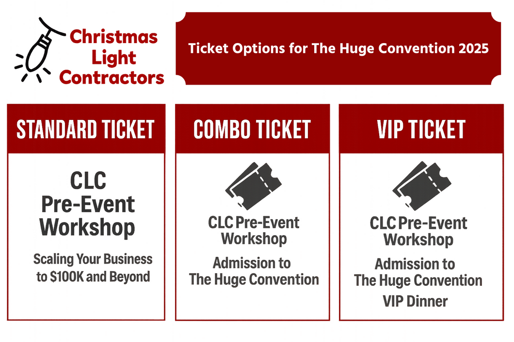 CLC Pre-Show Permanent Light Workshop at The Huge 2025 - Scaling Your Business to $100K and Beyond