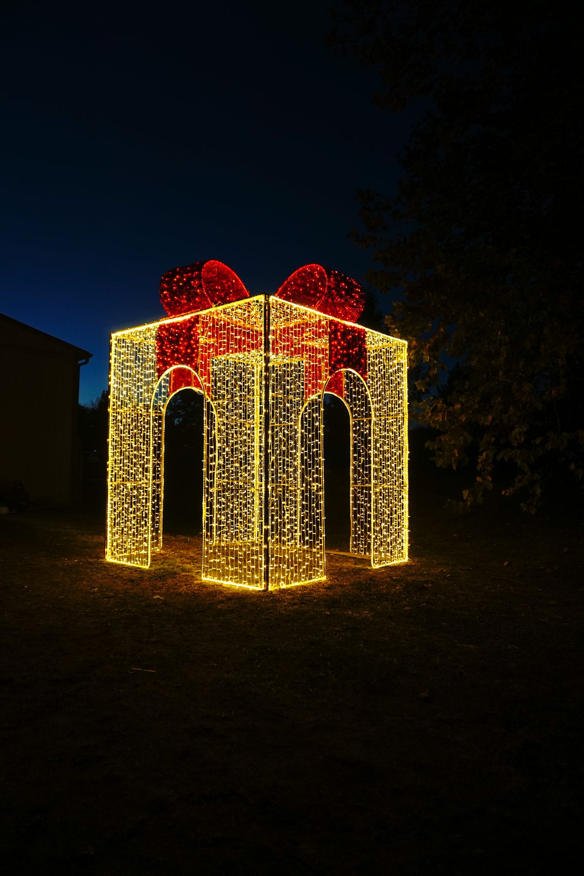 Walk Through Gift Box All sales Final – Christmas Light Contractors USA