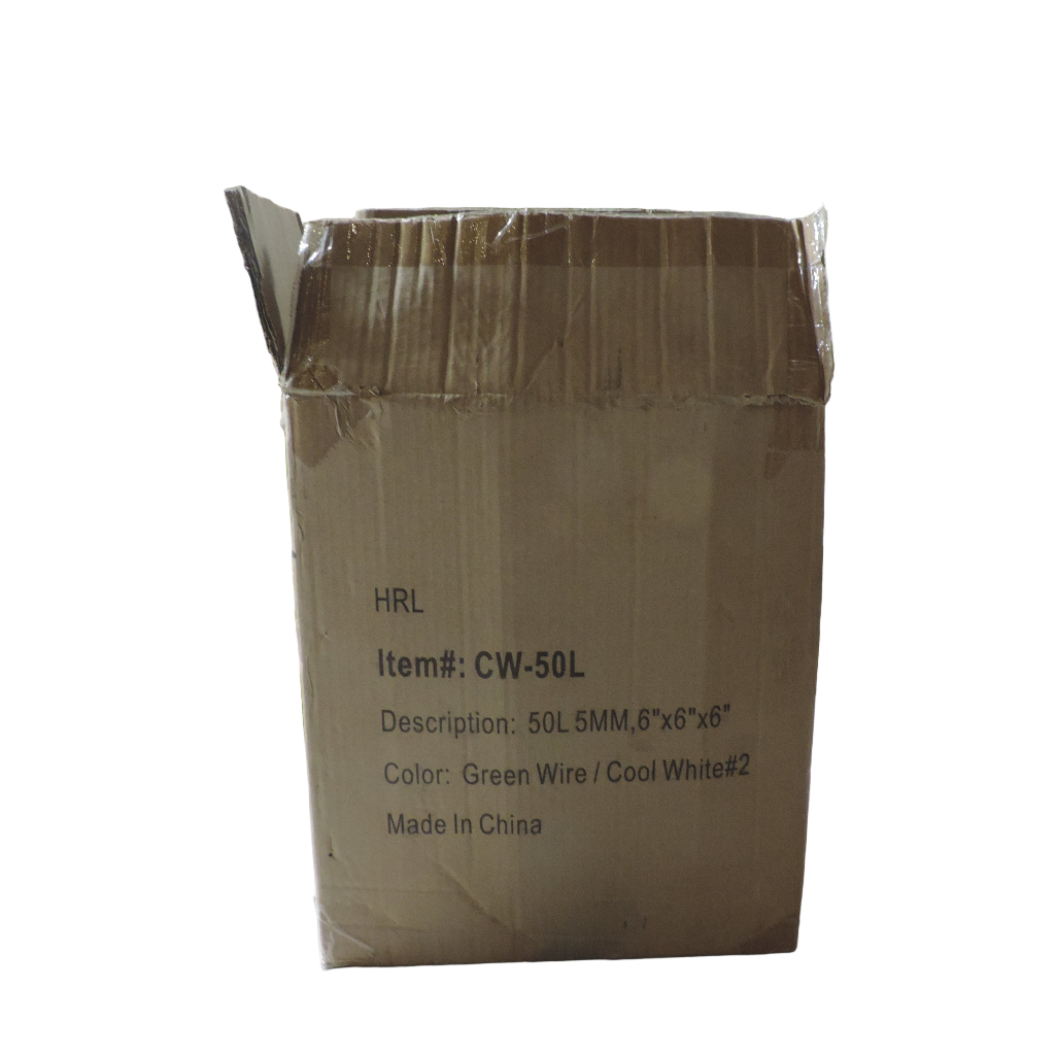 5 Star, Cool White #2, 50L 6", 5MM RETURNED OPEN CASE