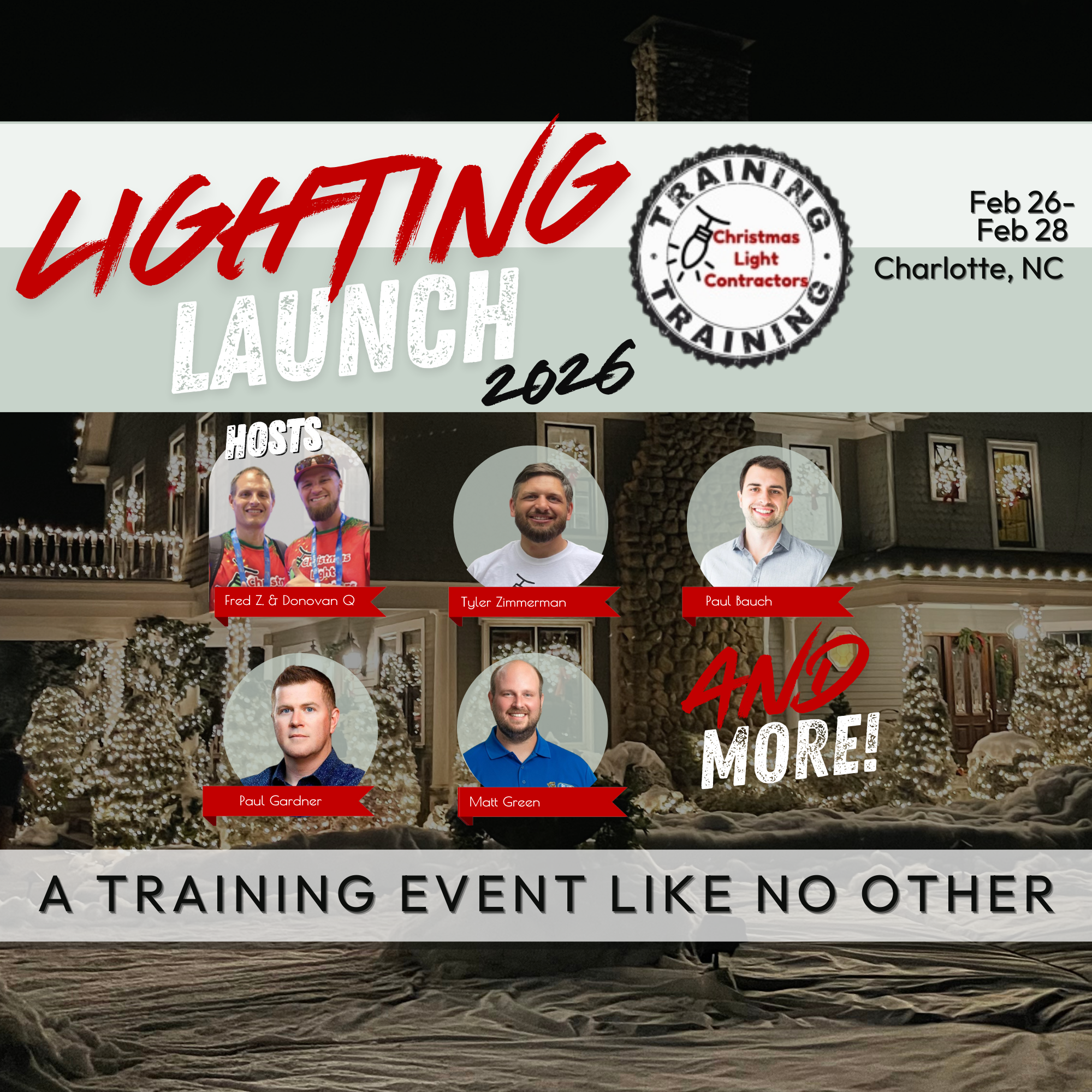 LIGHTING LAUNCH 2026- ADVANCED TRAINING, February 26-28