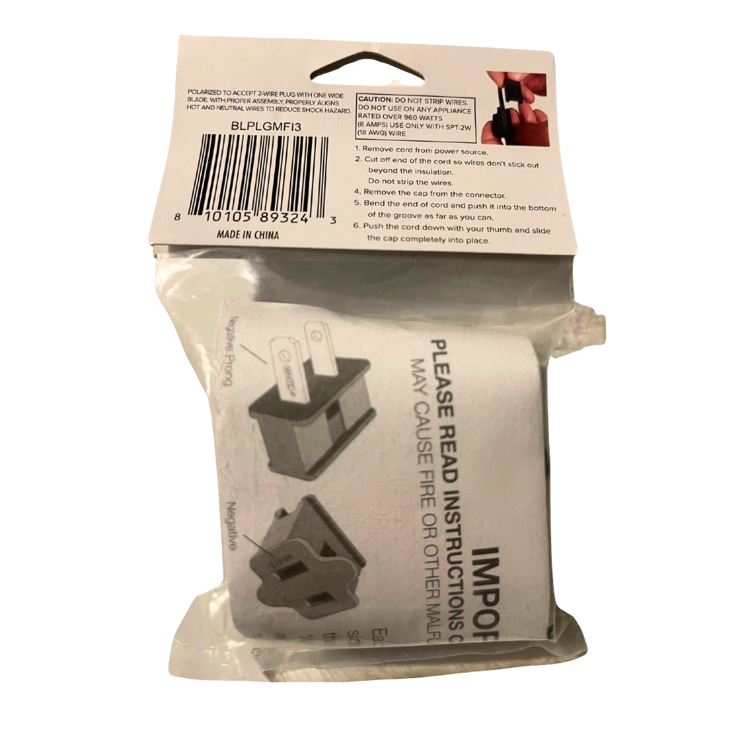 Patio plugs - Male/Female/Inline Plugs SPT-2 - HBL