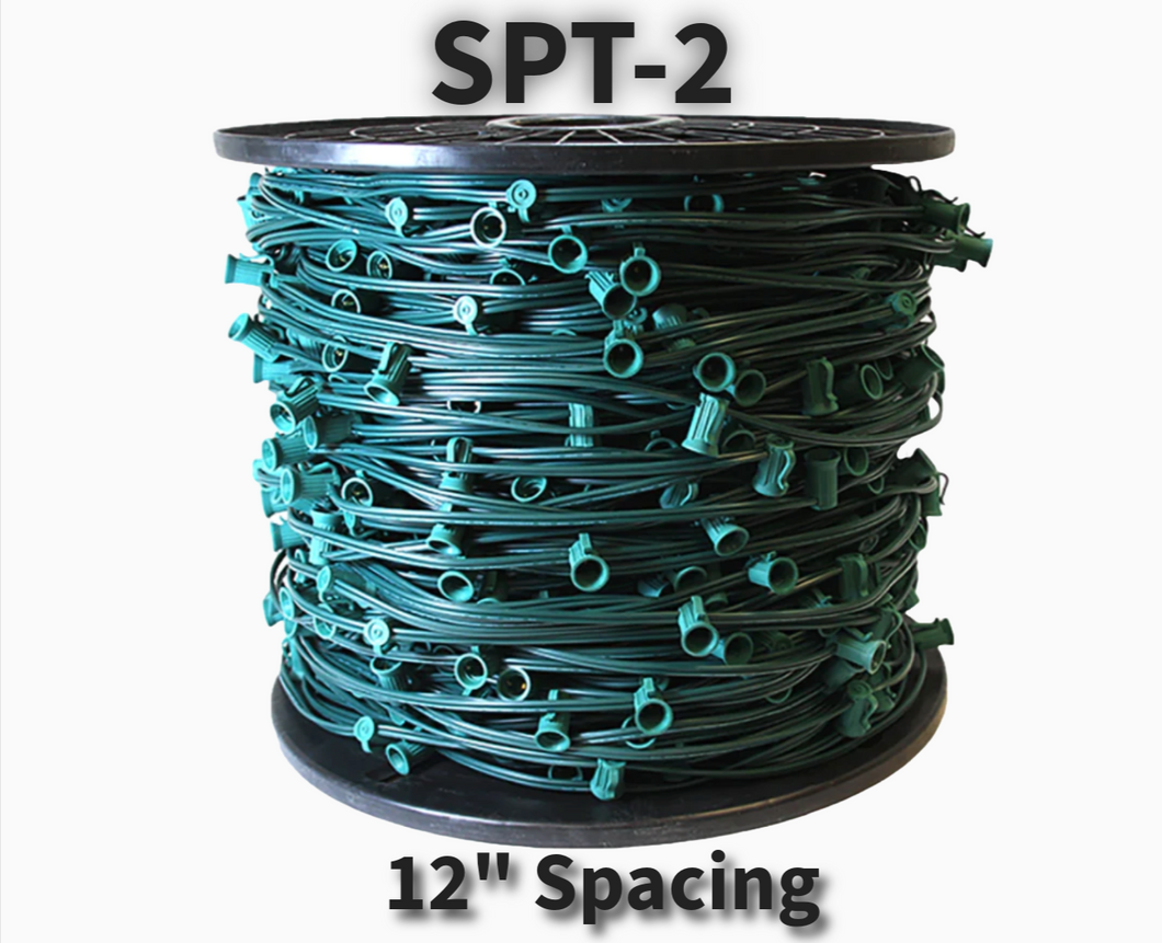 C9 Socket Cord: SPT-2 (1000 ft)