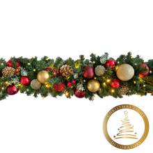 Load image into Gallery viewer, Greenery - CLD Pre-Decorated Garland
