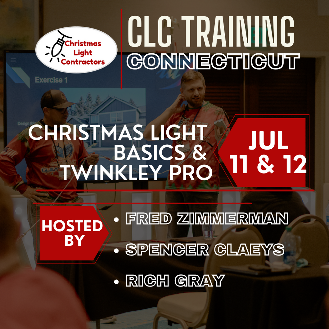 Connecticut- IN PERSON TRAINING, July 11th-12th