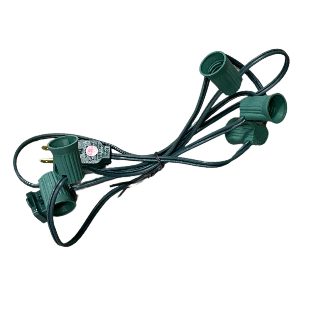Socket Cord - C9 Socket Cord: SPT-1 (5 Socket Stringer) – Christmas ...
