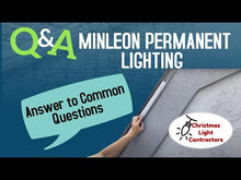 Load and play video in Gallery viewer, a2.) Minleon Permanent Lighting RGBW: Undermount Kits (No Bracket)

