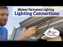 Load and play video in Gallery viewer, a2.) Minleon Permanent Lighting RGBW: Undermount Kits (No Bracket)
