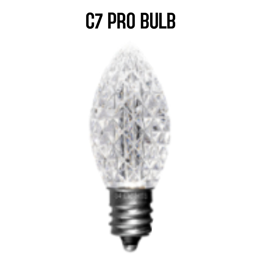 Bulbs - C7 Pro Bulbs Faceted LED
