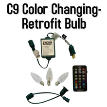 Load image into Gallery viewer, Dynamic C9 Color Changing- Retrofit bulb kit
