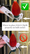 Load image into Gallery viewer, Clips - Enhanced HALO Holiday Lighting Clips™
