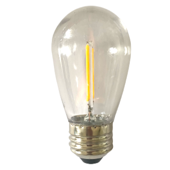 Bulbs - S14 E26 LED Filament Bistro Lights