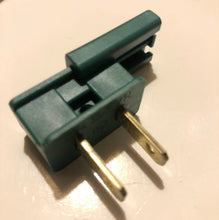 Load image into Gallery viewer, Plugs - Male Slide Plugs SPT-1  (Green &amp; White)
