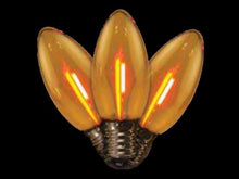 Load image into Gallery viewer, LED C7 Transparent Smooth Filament Bulbs (Case/500 Bulbs)
