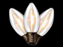 Load image into Gallery viewer, LED C7 Transparent Smooth Filament Bulbs (Case/500 Bulbs)
