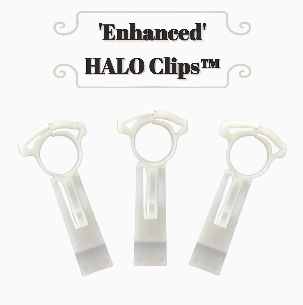 Clips - Enhanced HALO Holiday Lighting Clips™