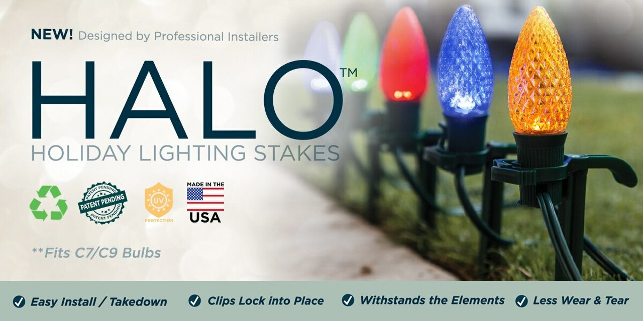 Stakes - 4.25" HALO Holiday Ground Stakes™